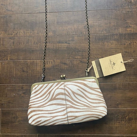 Patricia Nash Crossbody Clutch style Haircalf purse - Picture 3 of 13